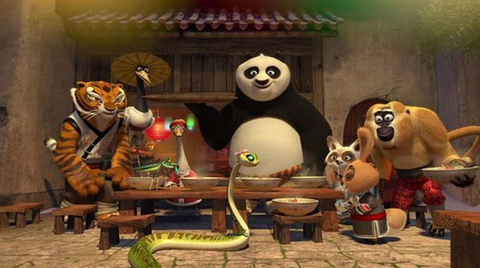 The Cast of Kung Fu Panda 4