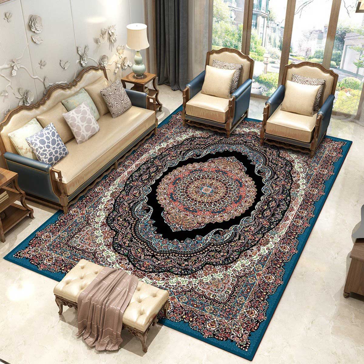 Adorn the Floor with a Persian Rug