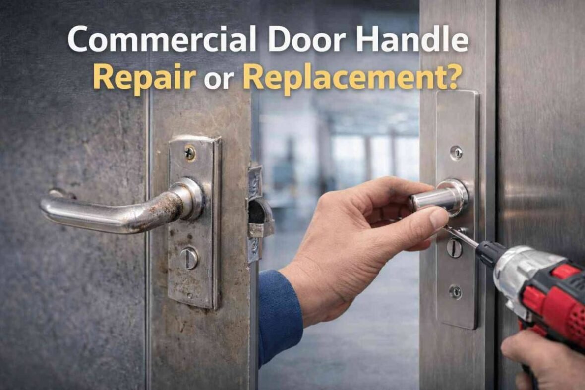 damaged-commercial-doors-handle-repair-or-replace-1