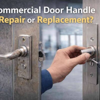 damaged-commercial-doors-handle-repair-or-replace-1